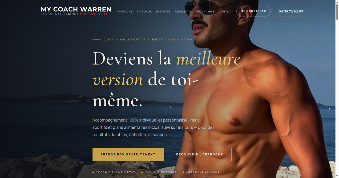 Site My Coach Warren